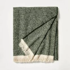 Herringbone Frayed Edges Throw Blanket - Threshold™ Designed With Studio McGee 9 Herringbone Frayed Edges Throw Blanket - Threshold™ Designed With Studio McGee -Threshold Home Outlet Store GUEST e87e4b7c aac5 4211 a82d df91d6572638