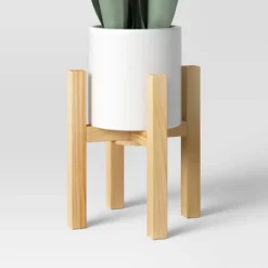 Small Snake Plant In Plant Stand - Threshold™ 5 Small Snake Plant In Plant Stand - Threshold™ -Threshold Home Outlet Store GUEST e9592c99 91a3 41c6 9c70 97f33967d1eb