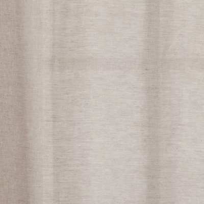 1pc Light Filtering Linen Window Curtain Panel - Threshold™ 3 1pc Light Filtering Linen Window Curtain Panel - Threshold™ - Image 3