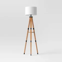 Tripod Floor Lamp With Shelf Brown Wood - Threshold™ 9 Tripod Floor Lamp With Shelf Brown Wood - Threshold™ -Threshold Home Outlet Store GUEST ea3ba26a 585d 476c be10 3b33e5b59195