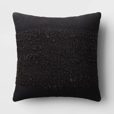 Textural Solid Square Throw Pillow - Threshold™ 6 Textural Solid Square Throw Pillow - Threshold™ - Image 6