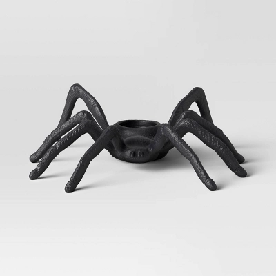 Halloween Spider Candle Holder Black - Threshold™ 2 Halloween Spider Candle Holder Black - Threshold™ - Image 2