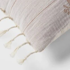 14"x36" Traditional Embroidered Oblong Decorative Pillow Ivory - Threshold™ 5 14"x36" Traditional Embroidered Oblong Decorative Pillow Ivory - Threshold™ -Threshold Home Outlet Store GUEST ea9a9a2d 788e 4a97 9a9e fe07da5bf340