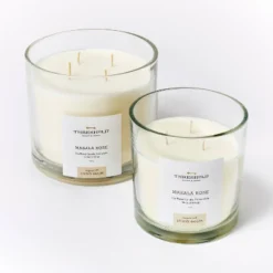 Clear Glass Masala Rose Candle White - Threshold™ Designed With Studio McGee -Threshold Home Outlet Store GUEST f2b77a6d 4874 4289 ae4b 159dc54bc650