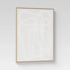 (Set Of 2) 24" X 30" Line Drawing Wall Canvases Gray/White - Threshold™ -Threshold Home Outlet Store GUEST f4700fef 07ff 477f b4f6 94f1f5ce7ae7