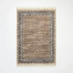 Persian Printed Paisley Style Rug Navy - Threshold™ Designed With Studio McGee™ -Threshold Home Outlet Store GUEST f50d2252 b055 4817 8bb4 936b6ad8654e