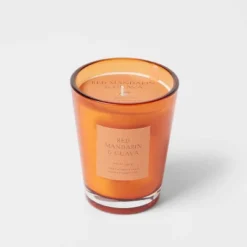 Colored Vase Glass With Dustcover Mandarin & Guava Candle Orange - Threshold™ 13 Colored Vase Glass With Dustcover Mandarin & Guava Candle Orange - Threshold™ -Threshold Home Outlet Store GUEST f690da26 0feb 4a9d 8634 caaa1172c9d3
