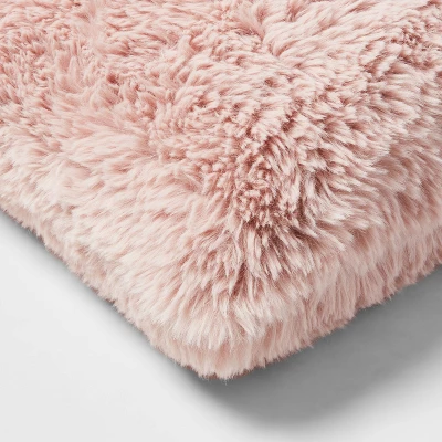 Faux Fur Throw Pillow - Threshold™ 3 Faux Fur Throw Pillow - Threshold™ - Image 3