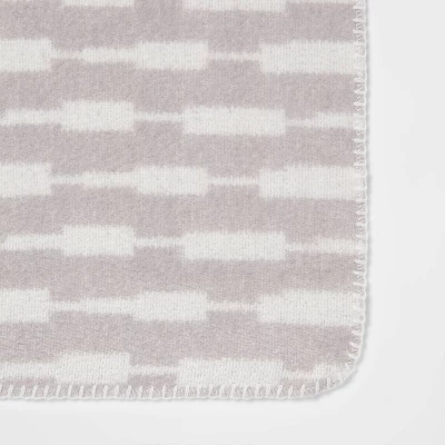 Woven Linework Throw Blanket - Threshold™ 4 Woven Linework Throw Blanket - Threshold™ - Image 4