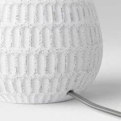 Ceramic Textured Table Lamp Base White - Threshold™ -Threshold Home Outlet Store GUEST fc9f4ede e288 4863 a616 ae078ed887a0