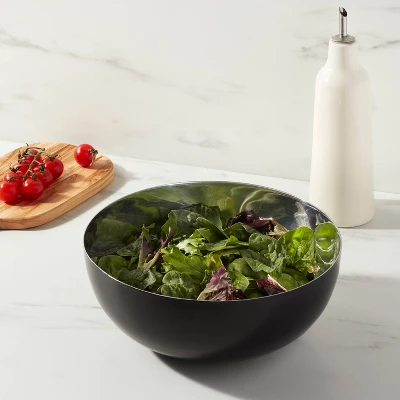 135oz Metal Serving Bowl Black - Threshold™ 1 135oz Metal Serving Bowl Black - Threshold™