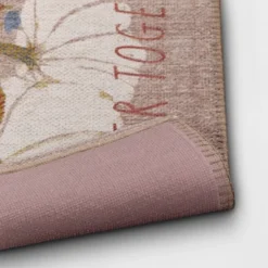 1'8"x2'10" Washable 'Better Together' Accent Rug Tan - Threshold™ -Threshold Home Outlet Store GUEST fd546fae 3585 4bd6 ab76 c512fcd7f90f