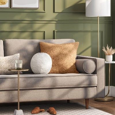 Boucle Sphere Throw Pillow - Threshold™ 1 Boucle Sphere Throw Pillow - Threshold™