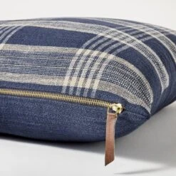 Woven Plaid Square Throw Pillow With Zipper Pull - Threshold™ Designed With Studio McGee 7 Woven Plaid Square Throw Pillow With Zipper Pull - Threshold™ Designed With Studio McGee -Threshold Home Outlet Store GUEST fe70c6d8 c50a 42b0 8b67 44e2adca59be