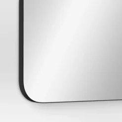 20" X 60" Infinity Full Length Mirror Black - Threshold™ -Threshold Home Outlet Store GUEST fec649e8 28c6 4967 a91d 411029de7ff7