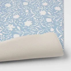 30" X 18" Floral Comfort Mat Blue - Threshold™ 5 30" X 18" Floral Comfort Mat Blue - Threshold™ -Threshold Home Outlet Store GUEST ff17f1bd de29 42cd a7a2 387bf1ddee59
